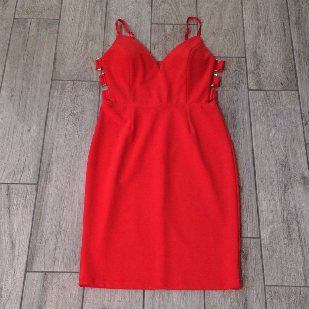 Red dress